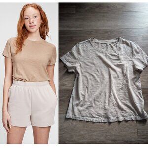 Gap | ForeverSoft Shrunken T-Shirt In Khaki